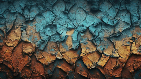 Creative Style Concept with AI Generated Textureの素材