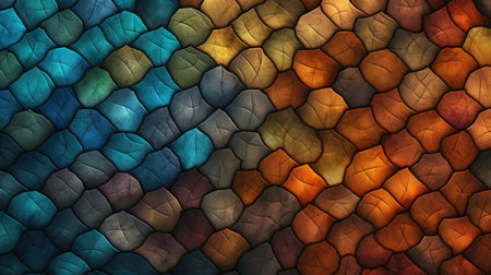 Creative Style Concept with AI Generated Textureの素材