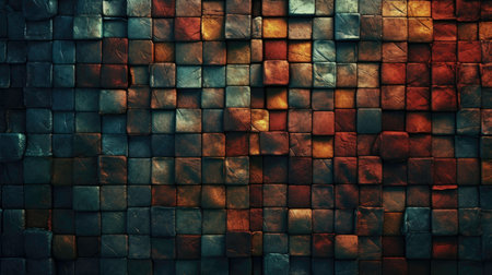 Creative Style Concept with AI Generated Textureの素材