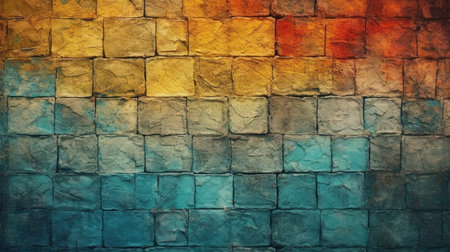 Creative Style Concept with AI Generated Textureの素材