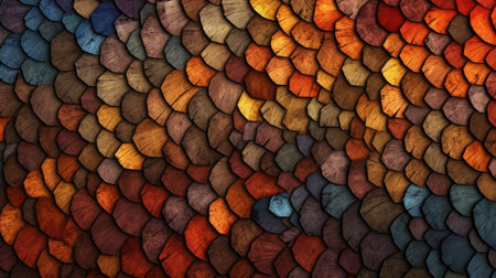 Creative Style Concept with AI Generated Textureの素材