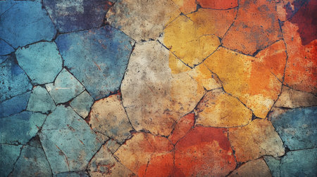 Creative Style Concept with AI Generated Textureの素材