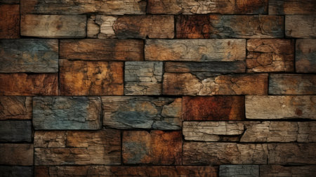 Creative Style Concept with AI Generated Textureの素材