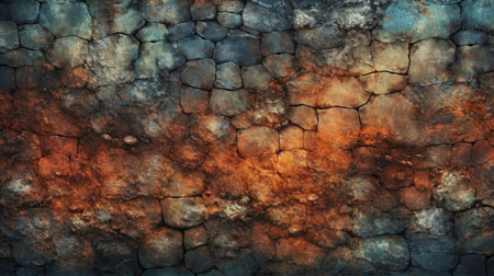 Creative Style Concept with AI Generated Textureの素材