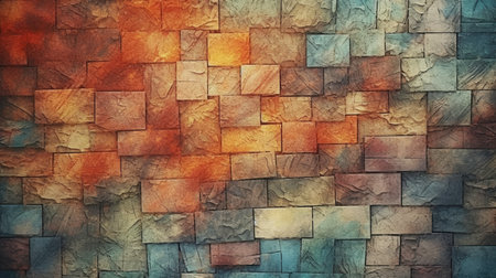Creative Style Concept with AI Generated Textureの素材