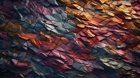 Creative Style Concept with AI Generated Textureの素材