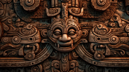 Creative Style Concept with AI Generated Textureの素材