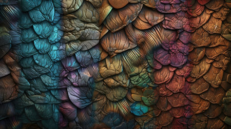 Creative Style Concept with AI Generated Textureの素材