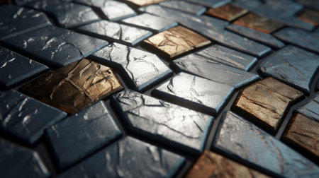 Creative Style Concept with AI Generated Textureの素材