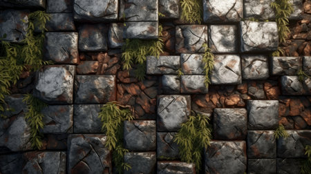 Creative Style Concept with AI Generated Textureの素材