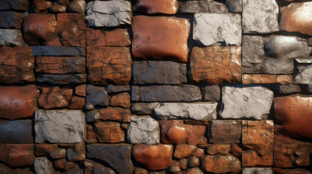 Creative Style Concept with AI Generated Textureの素材
