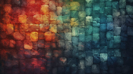 Creative Style Concept with AI Generated Textureの素材