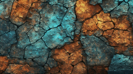 Creative Style Concept with AI Generated Textureの素材