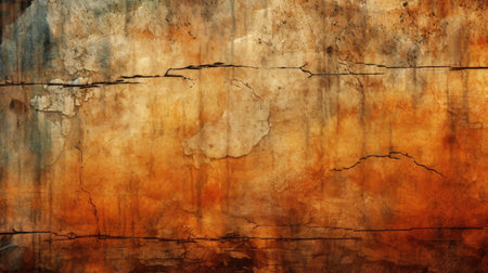 A Vintage Style Texture Background with Grunge Effect generated by AIの素材