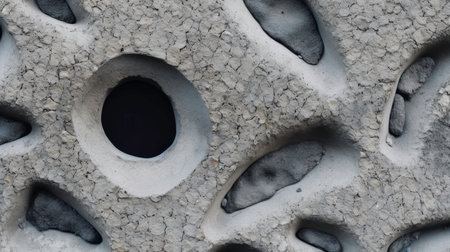 Concrete Texture: A Grungy Background for Modern Design generated by AIの素材