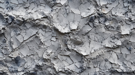 Rough and Cracked Stone Structure: A Vintage Background for Retro Style generated by AIの素材