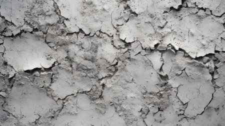 Closeup of Concrete Material: A Detail of Industrial Construction generated by AIの素材