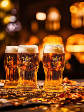 International Beer Day Celebration generated by AIの素材