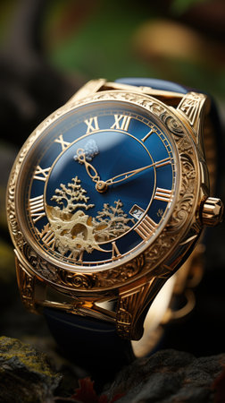 Watch design generated by AIの素材
