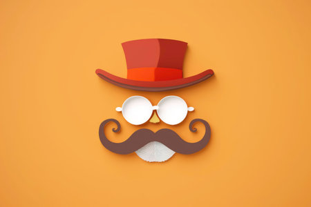 Santa Claus's One, Flat Style, Cartoon, Generated by AIの素材