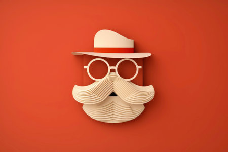 Santa Claus's One, Flat Style, Cartoon, Generated by AIの素材