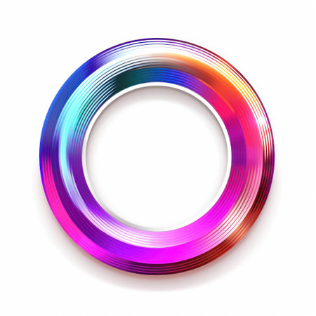 logo, free space for text in the center, on a white backgroundの素材