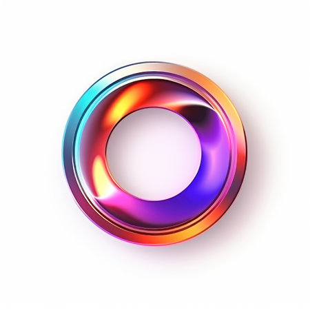 logo, free space for text in the center, on a white backgroundの素材