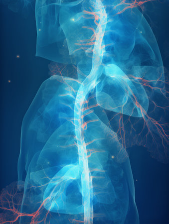 Medical X-ray abstract backgroundの素材