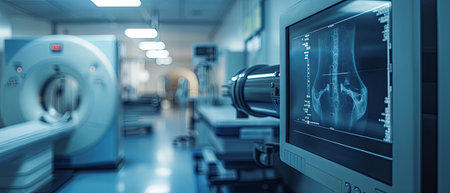 Hospital Room With Medical Equipmentの素材