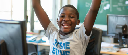 Eager Learning: A Student's Enthusiasm in the Classroomの素材