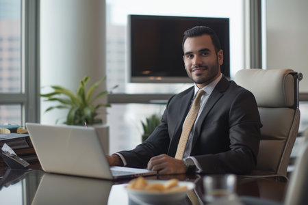 Analyzing Data Visualizations in a Dimly Lit Roomの素材