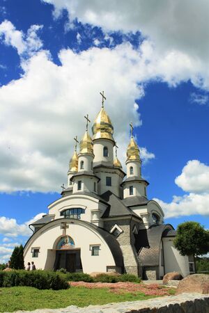 Beautiful christian churchの写真素材