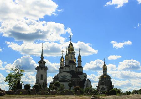 Beautiful christian churchの写真素材
