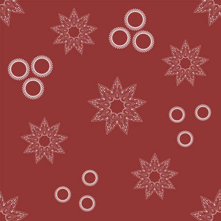 abstract floral pattern for textile and web designのイラスト素材