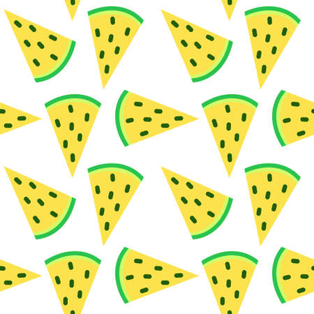 Seamless fruit pattern with watermelon for fabrics and textiles and linens