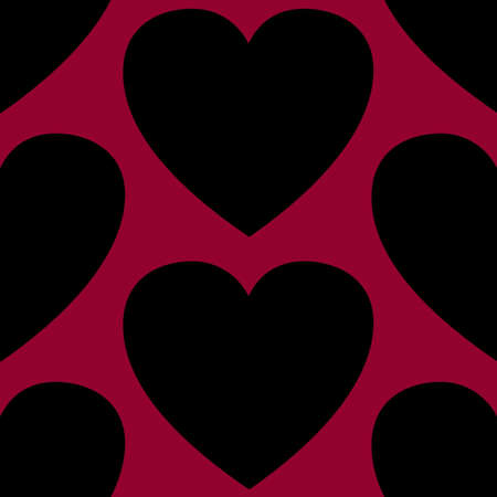 Seamless valentines pattern with hearts for postcard and gifts and cards