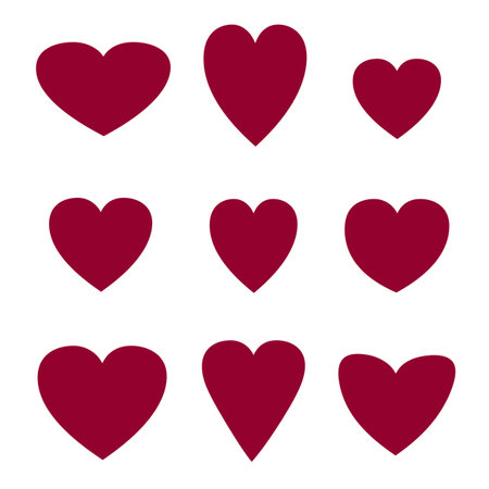 Seamless valentines pattern with hearts for postcard and gifts and cardsの写真素材