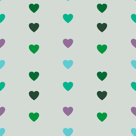 Seamless valentines pattern with hearts for postcard and gifts and cardsの写真素材