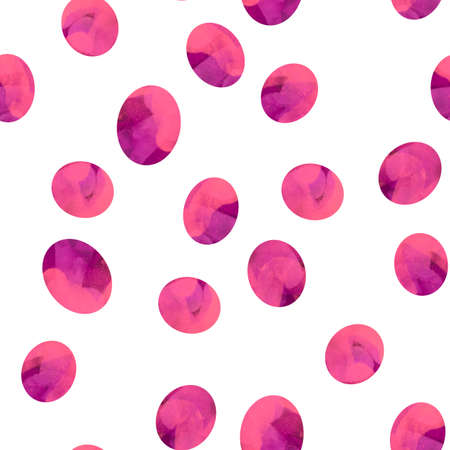 Abstract paint spots seamless pattern for fabrics and textiles and packaging and gifts and cards and linensの写真素材