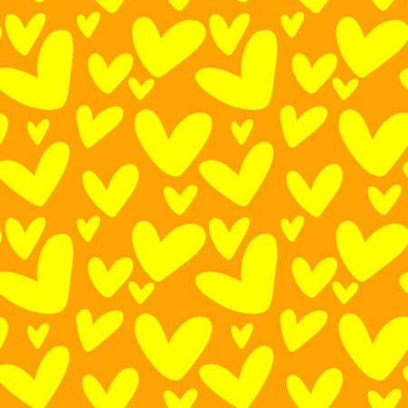 Seamless valentines pattern with hearts for postcard and gifts and cardsの写真素材