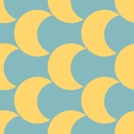 Kids seamless pattern for moon and stars for fabrics and textiles and linens and gifts and cardsの写真素材