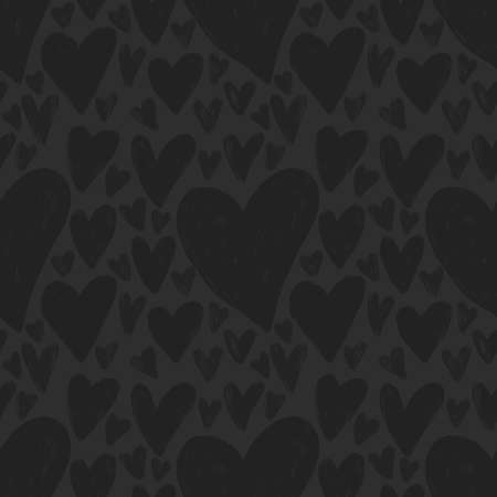 Seamless valentines pattern with hearts for postcard and gifts and cards