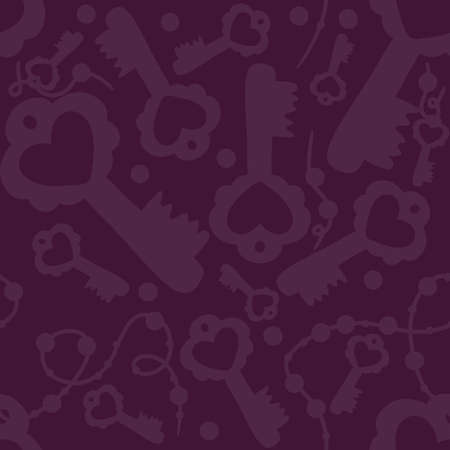 Seamless pattern with keys for fabrics and textiles and packaging and gifts and cards and linens and kidsの写真素材