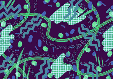 Background with abstract objects for packaging and posters and postcard and cards and magazines and...
