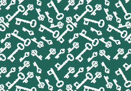 Background with keys for cards and linens and gifts and cards and kids and magazines and hobbiesの写真素材