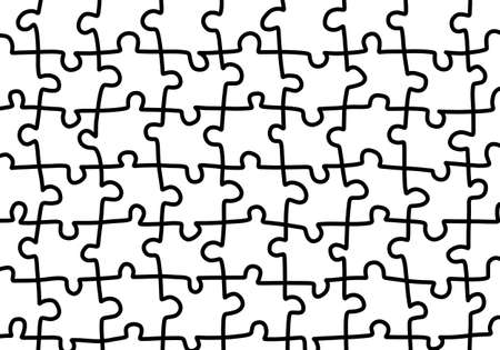 Kids background with puzzles for cards and linens and gifts and posters and postcard and magazines and wrapping paperの写真素材