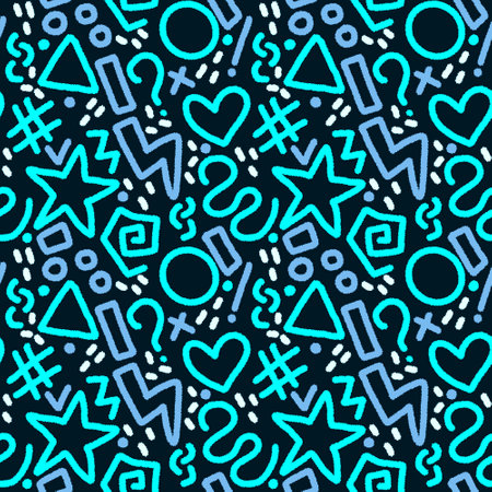 Abstract seamless pattern for fabrics and textiles and packaging and linens and gifts and cards and hobbiesの写真素材