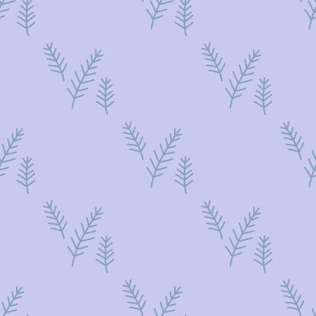 Floral seamless leaves branches pattern for fabrics and packaging and gifts and linens and kids and wrapping paperの写真素材