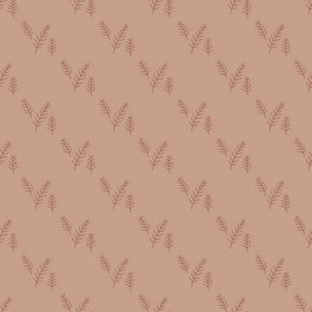 Floral seamless leaves branches pattern for fabrics and packaging and gifts and linens and kids and wrapping paperの写真素材