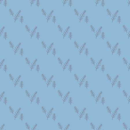 Floral seamless leaves branches pattern for fabrics and packaging and gifts and linens and kids and...